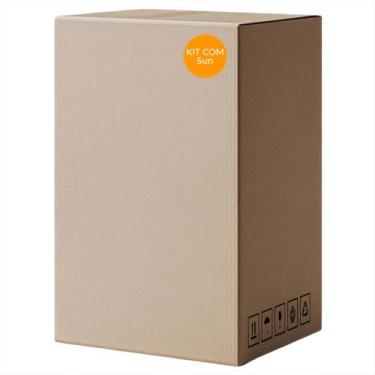 Imagem de Kit Mudança 5 e 10 Caixas De Papelão 35x30x75cm Mais Resistente - AMJ,