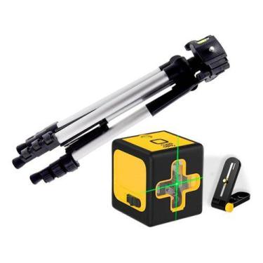 Imagem de Kit Mini Nível Laser 20m Com Tripé 2 Linhas - OBA OBA MIX