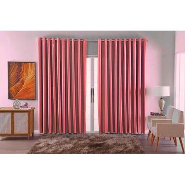Imagem de Cortina Para Sala Quarto Blackout Tecido 4,00X2,80 Ellegance - Bf Conf