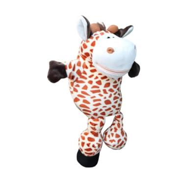 Imagem de Vaveren Capa protetora para taco de golfe com estampa de animal, presente para golfistas, capa de proteção de madeira para golfe, pelúcia para homens, Cervo Sika