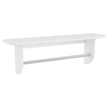 Imagem de Prateleira com Cabideiro Metálico - Peroba Móveis