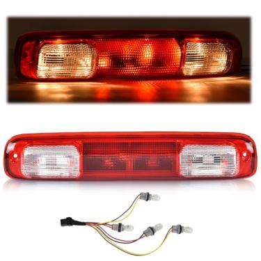 Imagem de PIT66 3ª luz de freio de montagem alta compatível com Chevy Silverado GMC Sierra 1500 2500 3500 e HD/Fit 2007 Silverado Sierra 1500 2500 3500 e modelos clássicos HD