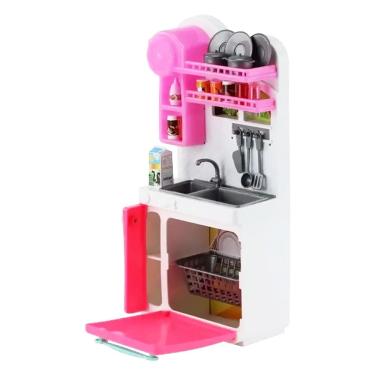 Imagem de Cozinha Divertida Lava Louça de Brinquedo Chef Sar com Acessórios R3128 - BBR Toys