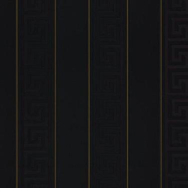 Imagem de Papel De Parede Versace V Listrado Preto 935244