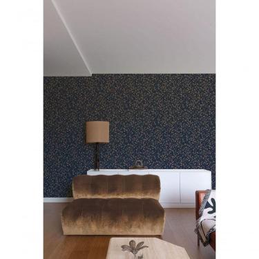 Imagem de Papel De Parede Icon Folhagem Marrom Com Brilho A71404