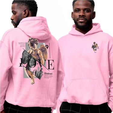 Imagem de Blusa De Frio Moletom‎ Angel Sometime Love Needs Abstract-Unissex