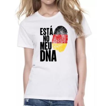 Imagem de Camiseta Baby Look Esta no meu DNA Alemanha - Alearts, GG