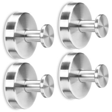 Imagem de Ganchos de ventosa para chuveiro, banheiro, cozinha, porta, parede, espelho, janela, vidro, azulejo – suporte de toalha resistente para pendurar casaco, roupão, bucha, sem danos, gancho removível de