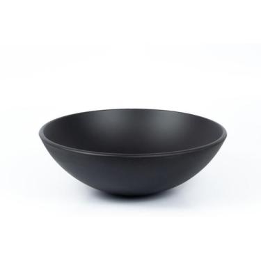 Imagem de Cuba p/ Banheiros Lavabos Vidro Redonda 30cm + Válvula Click - Lopazzi