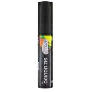 Imagem de Giz Líquido Preto Neon 25g 15x8mm - Brw