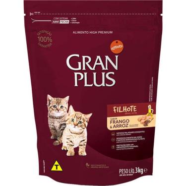Imagem de Gran Plus Gatos Filh. Frango 3 Kg