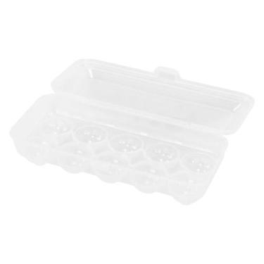 Imagem de Organizador para Ovos de Plástico com Tampa para 10 Ovos Geladeira - D