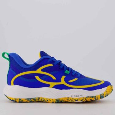 Imagem de Tênis Olympikus Quadra BR1 Azul e Branco, 47