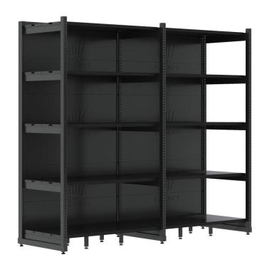 Imagem de Rack Gôndola Parede 1 Inicial 1 Continuação 2,00m 5 Níveis 2280kg Fit Amapá