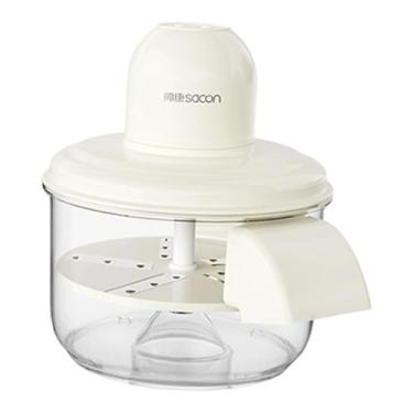 Imagem de ＫＬＫＣＭＳ Descascador de uvas elétrico, ferramenta de descascamento sem fio com motor de 50 W, leve, para o mercado de agricultores, 23,8 x 20,3 cm,