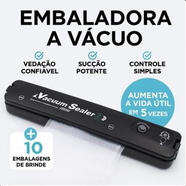 Imagem de Máquina Seladora Vácuo para Uso Doméstico Bivolt - LIPPIN