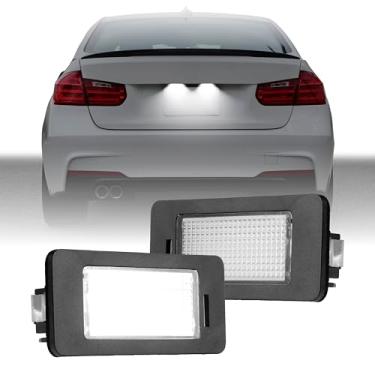 Imagem de Luz de placa de licença USR 12-18 F30 - Par de lâmpadas de placas traseiras (esquerda + direita) - Compatível com BMW Série 3 2012-2018 todos os modelos/acabamentos + F20 F31 F33 F34 F36 F80 F82
