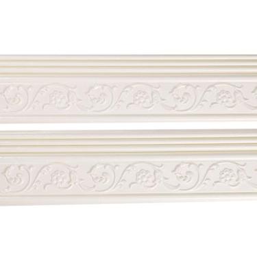 Imagem de Adesivo de parede estéreo 3D autoadesivo linha de rodapé linha de acabamento de parede adesivo de papel de parede faixa de borda autoadesiva borda de espuma decoração DIY