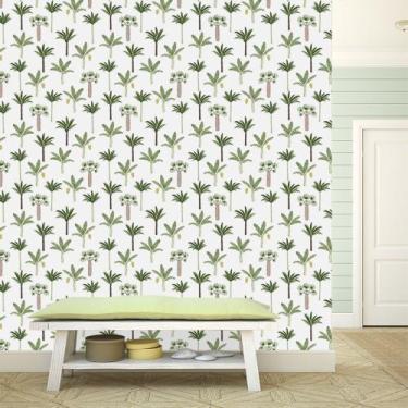 Imagem de Papel de Parede Adesivo - Coqueiros - Árvores - 154ppn - Allodi