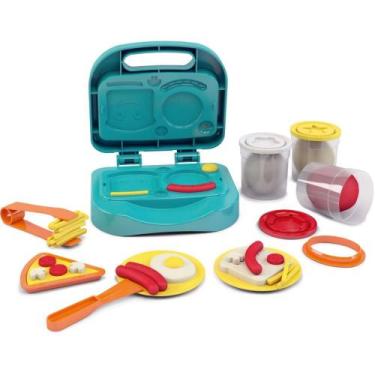 Imagem de Massa para Modelar Criativa GRILL 7 Peças - Dismat