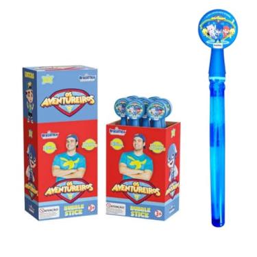Imagem de Lança Bolha de Sabão Bubble Stick Personagens 130ml Bastão (Lucas Neto (1 Un))