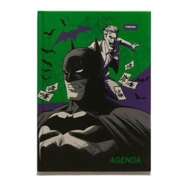 Imagem de Agenda Escolar Batman 10,5 x 14,8cm Costurado Foroni Sortido