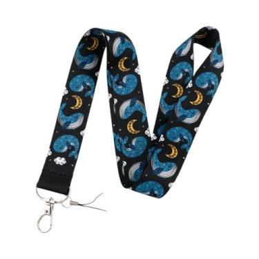 Imagem de Chaveiro Lanyard Fofo De Planetas Famosos P5710, Suporte Para Cartão D