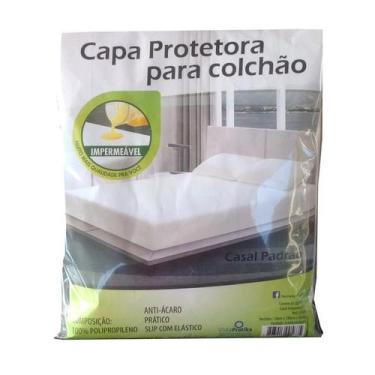 Imagem de Capa Colchão Casal Impermeavel 188X138 Vida Pratika
