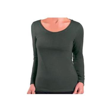 Imagem de Pacote de camisetas femininas de manga comprida de bambu First Layer -