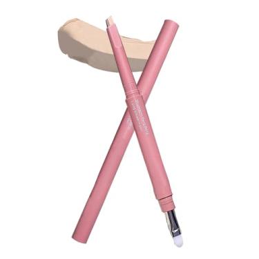 Imagem de Rrlihjgu Lápis De Sobrancelha | Precisão Dupla Face Com Aplicador Angular | Ferramenta De Maquilhagem Com Iluminador | Para Iniciantes E Profissionais Em Beleza Feminina