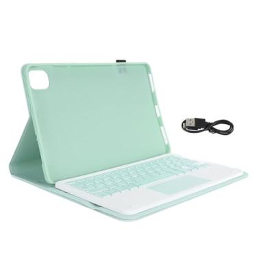 Imagem de Capa de Teclado para Tablet Sem Fio Fina e Leve Com Teclado Removível para Mi Pad 5 e 5 Pro, Vida útil da Bateria Aprimorada para Uso a Longo Prazo, Adequada para Aprender e