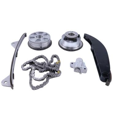 Imagem de ELSOON 24321-2E010 24350-2E700 Kit de corrente de distribuição com rodas dentadas VVT compatível com Hyundai Elantra Veloster Kona Kia Forte