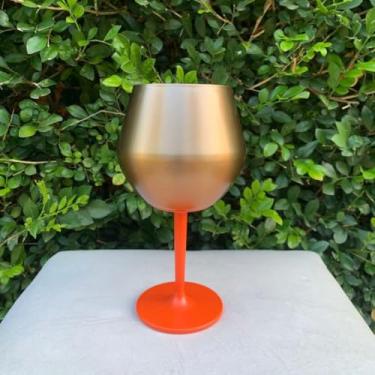 Imagem de Taça Térmica Copo Cocktail 2 Em 1 Para Drinkse muito mais(Dourado)