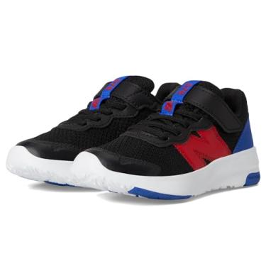 Imagem de New Balance Tênis de corrida unissex infantil Dynasoft 578 V1 Hook & Loop, Preto/Team Red/Team Royal, 15