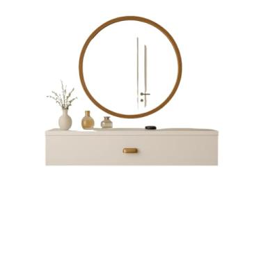 Imagem de Gaveta Suspensa Organizadora 60cm | Com Corrediças Telescópicas para Penteadeira e Aparador (BRANCO)