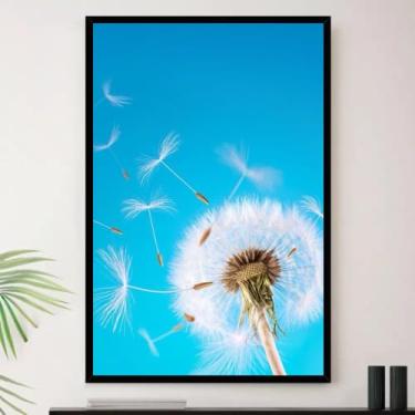 Imagem de Genérico, Quadro Dente De Leão Lindo Paisagem Decorativo A4 23x33cm