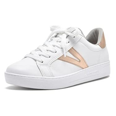 Imagem de Tênis Feminino Flatform Via Marte 22-9409-01 Branco
