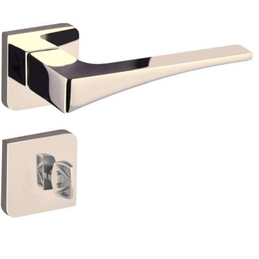 Imagem de Fechadura Maxx 4643 Wc 83892 Cromado - 083892 - Aliança Fechadura Maxx 4643 Wc 83892 Cromada - 083892 - Aliança