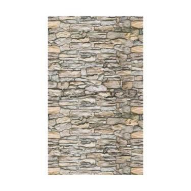 Imagem de Papel de Parede Decorativo Pedras - Adesivo Autocolante - Cromo Sign