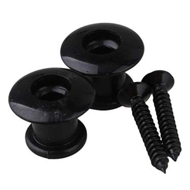 Imagem de Sevender Alça de bandolim, botões, fechaduras, peças de substituição de bandolim (preto)