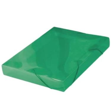 Imagem de Pasta Organizadora, Kit 10 Pastas Oficio, 3cm Grande Alta, Pasta Escolar Documentos, EscritóRio Office Pasta de Arquivos(Verde)
