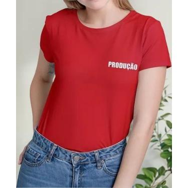 Imagem de Camiseta Camisa Adulto Feminina Masculina Uniforme de Trabalho Profiss