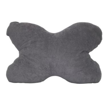 Imagem de Travesseiro Xo Stress Fibra Grafite 70X50X18Cm Fibrasca - Fribrasca