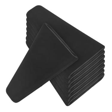 Imagem de ULTECHNOVO 8 peças de Mangas de Silicone Pé da Air Fryer, Lavável na Máquina de Lavar Louça, Grades de Desidratador, Almofadas Grades de Forno, Preto