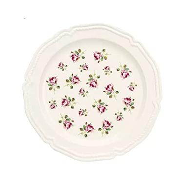 Imagem de Prato de serviço utensílios de mesa prato de jantar doméstico cozinha café prato de sobremesa prato de jantar regular prato redondo simples prato de bolo prato de café da manhã pratos de jantar (cor