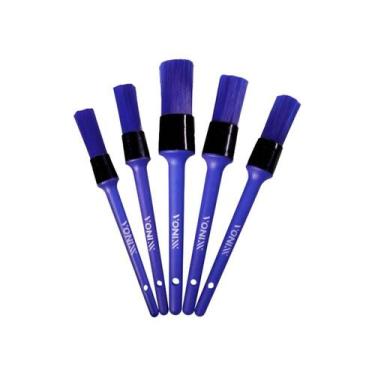 Imagem de Kit 05 Pincéis Detalhamento Externo Vonixx Kit Pincel Vonixx