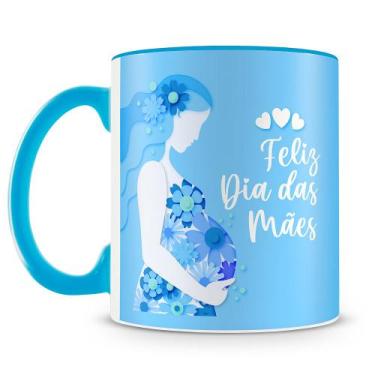 Imagem de Caneca Personalizada Feliz Dia das Mães Menino com Foto - Amo Canecas