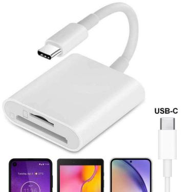 Imagem de Leitor De Cartão Microsd E Sd Para Dispositivos Usb Tipo-C - Proaventu