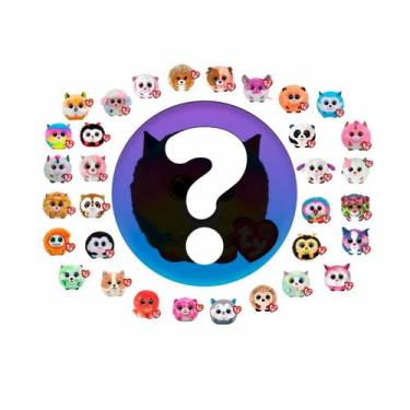 Imagem de Pelúcia beanie balls ty puff redonda sortida - toyng 049257