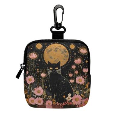 Imagem de Porta-chaves mini porta-moedas, bolsa multifuncional para chaves, moedas, fone de ouvido, batom 2, LCS multicolorido 28761, Tendência